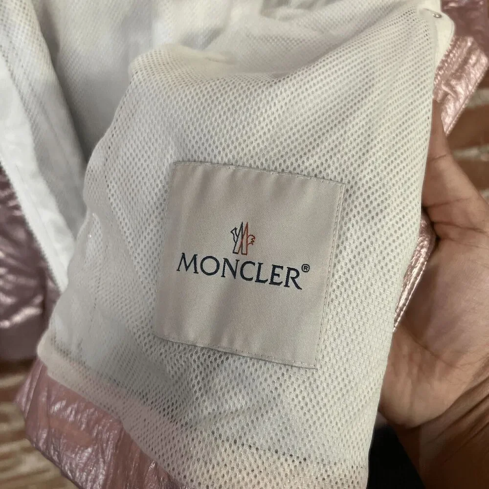 Moncler Klarise Girls Jacket Pink 12
